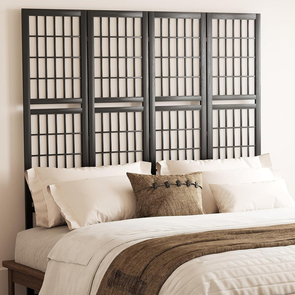 5.6FT Room Divider and Folding Portable Partition Screen, Chinese Japanese Sh...