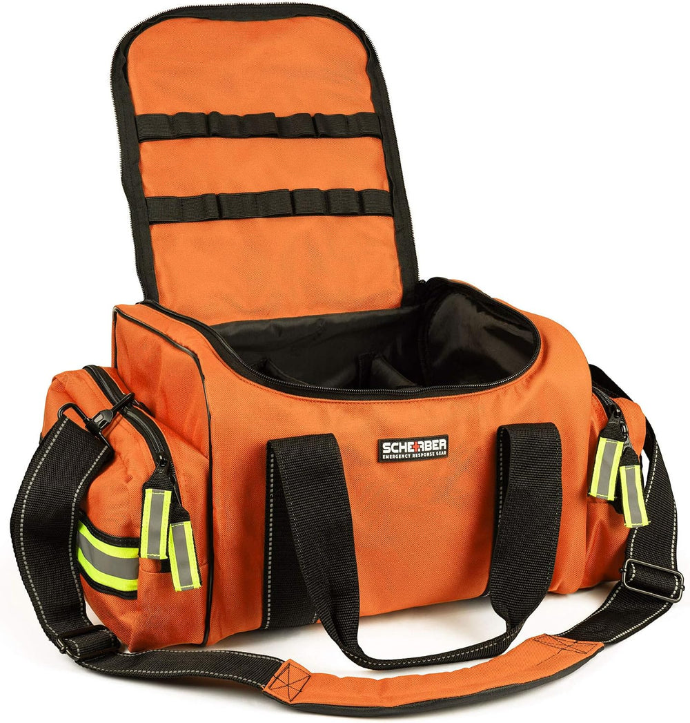 Scherber Fully-Stocked First Responder Bag | Professional EMT/EMS Trauma &amp...