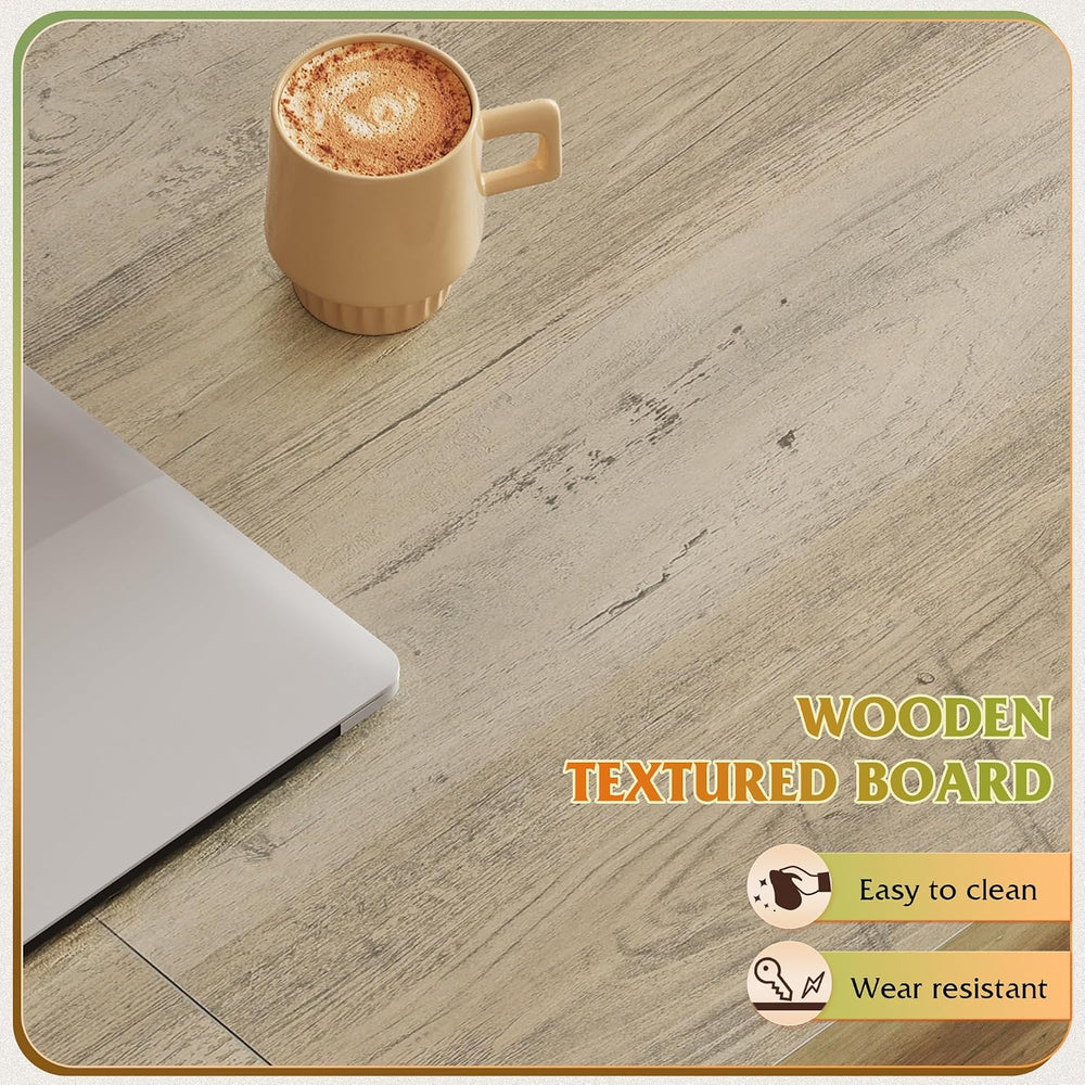 WLIVE Lift Top Coffee Table with Hidden Storage, Greige
