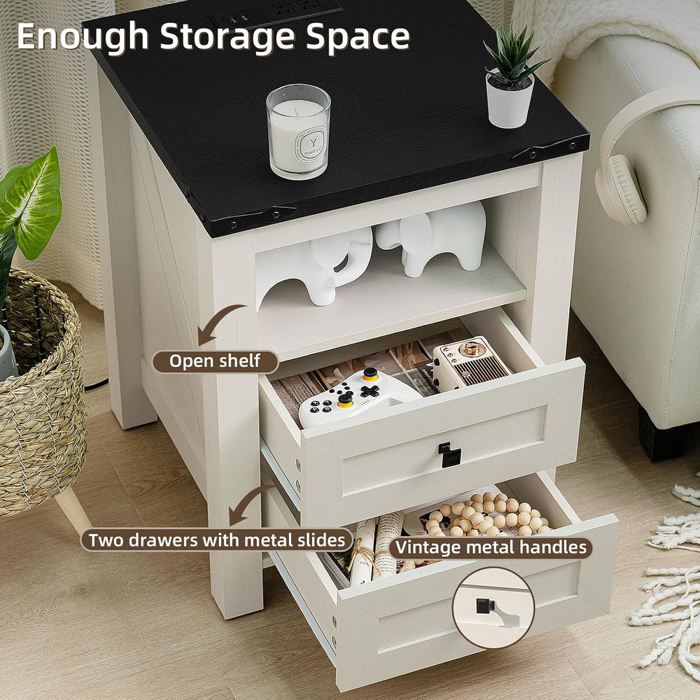 Joaxswe Farmhouse Living Room Sets, Coffee Table with Hidden Storage Organize...