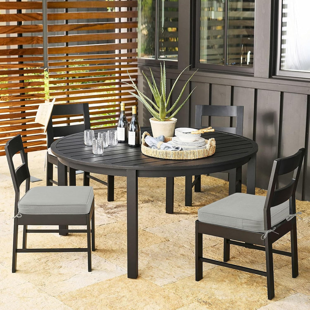 Outdoor Sunbrella Square Corner Seat Cushion, 19"x19"x3", Set ...
