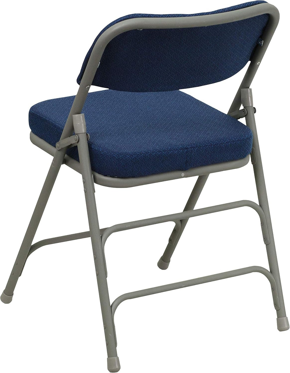 Flash Furniture Hercules Metal Folding Chair, Navy, 2-Pack