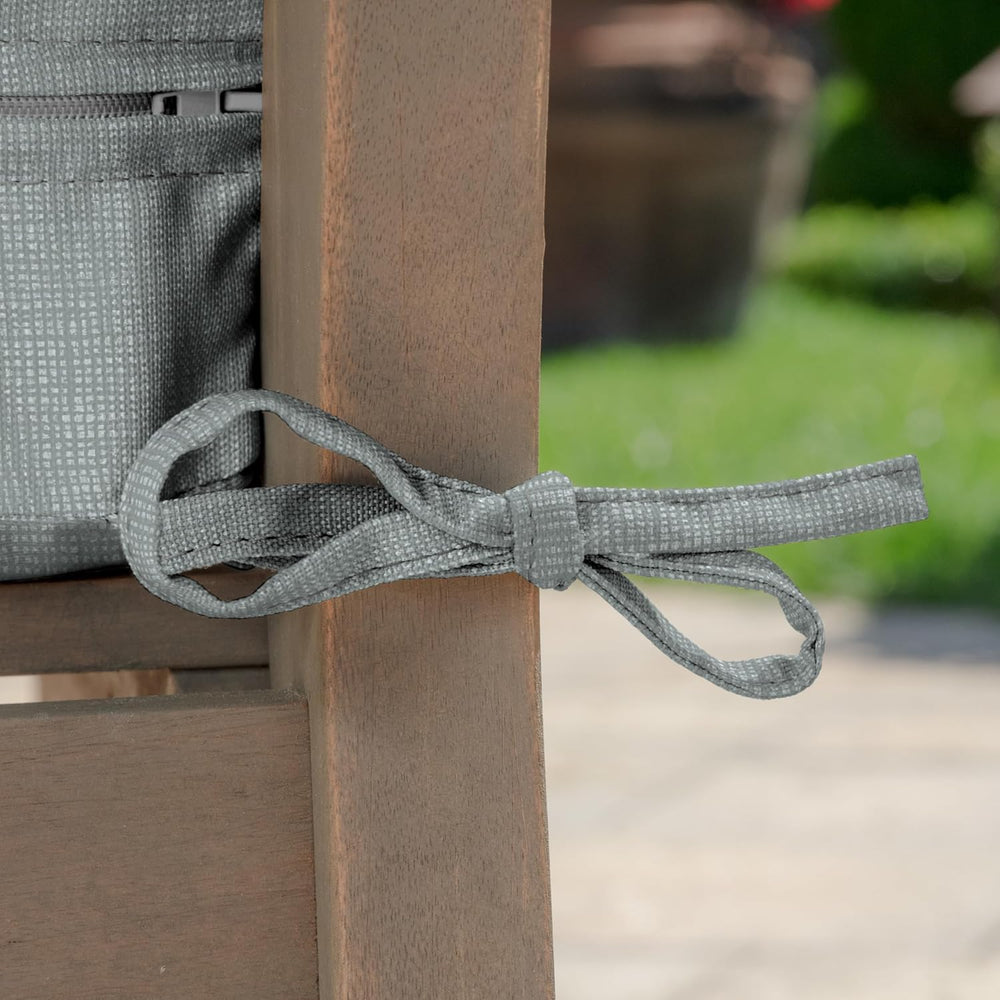 Arden Selections Outdoor Deep Seat Cushion 24 x 24, Stone Grey Leala