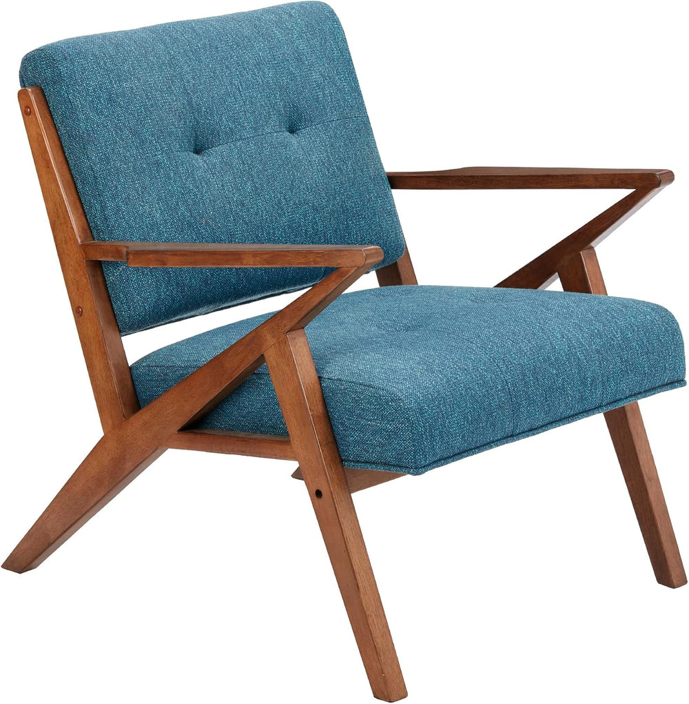 INK+IVY Rocket Mid,Century Modern Accent Chairs for Living Room with Solid Wo...