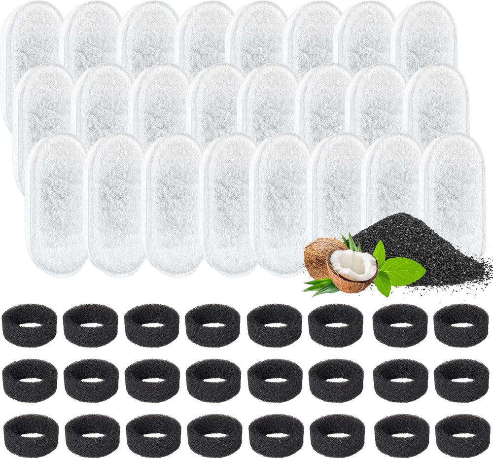 DOOOB Cat Water Fountain Filter, 48 Pack Cat Fountain Filters