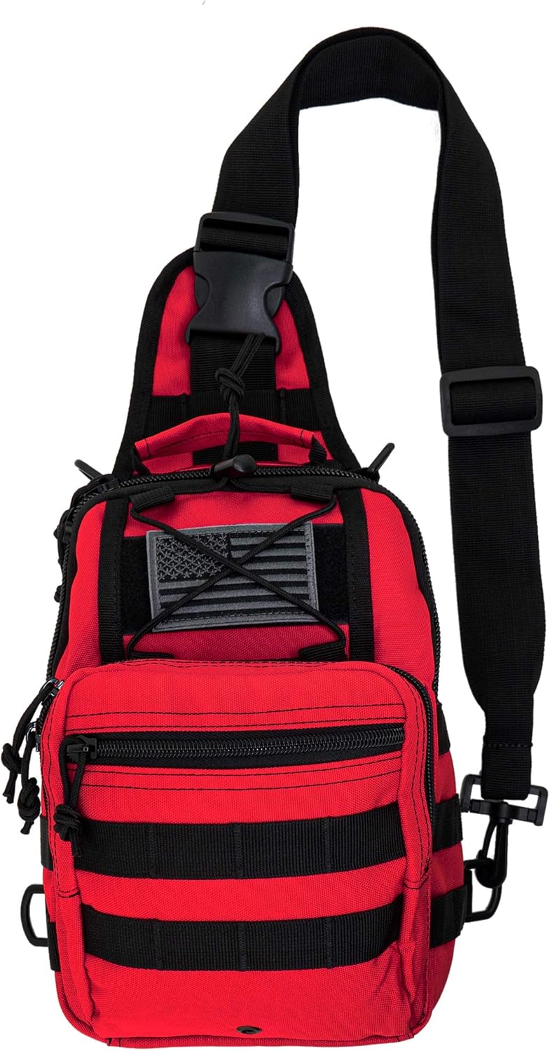 LINE2design First Aid Sling Backpack - Tactical EMS & Outdoor Rescue Bag ...