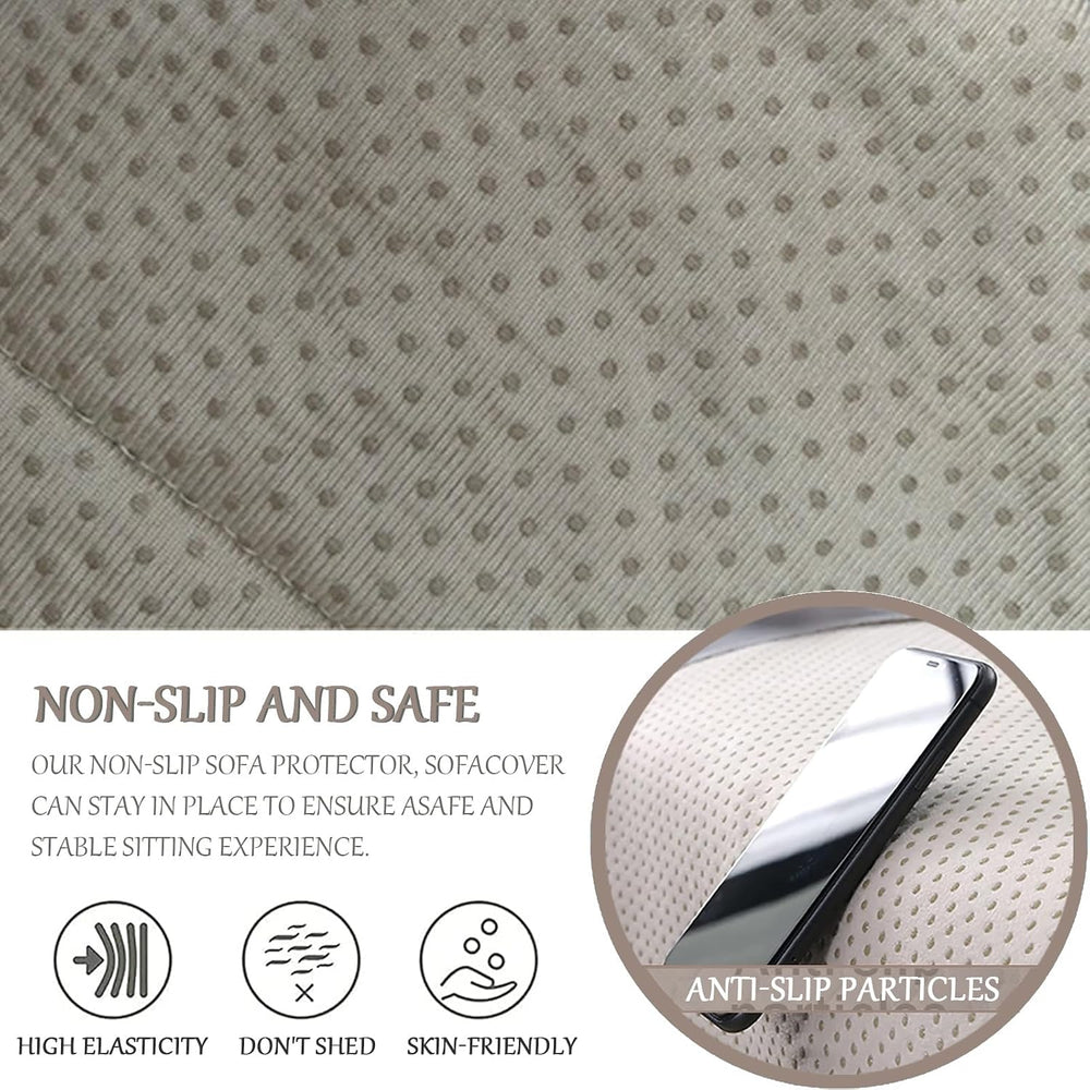 Armrest Covers for Recliners Couch Arm Covers with Pockets for Sofa