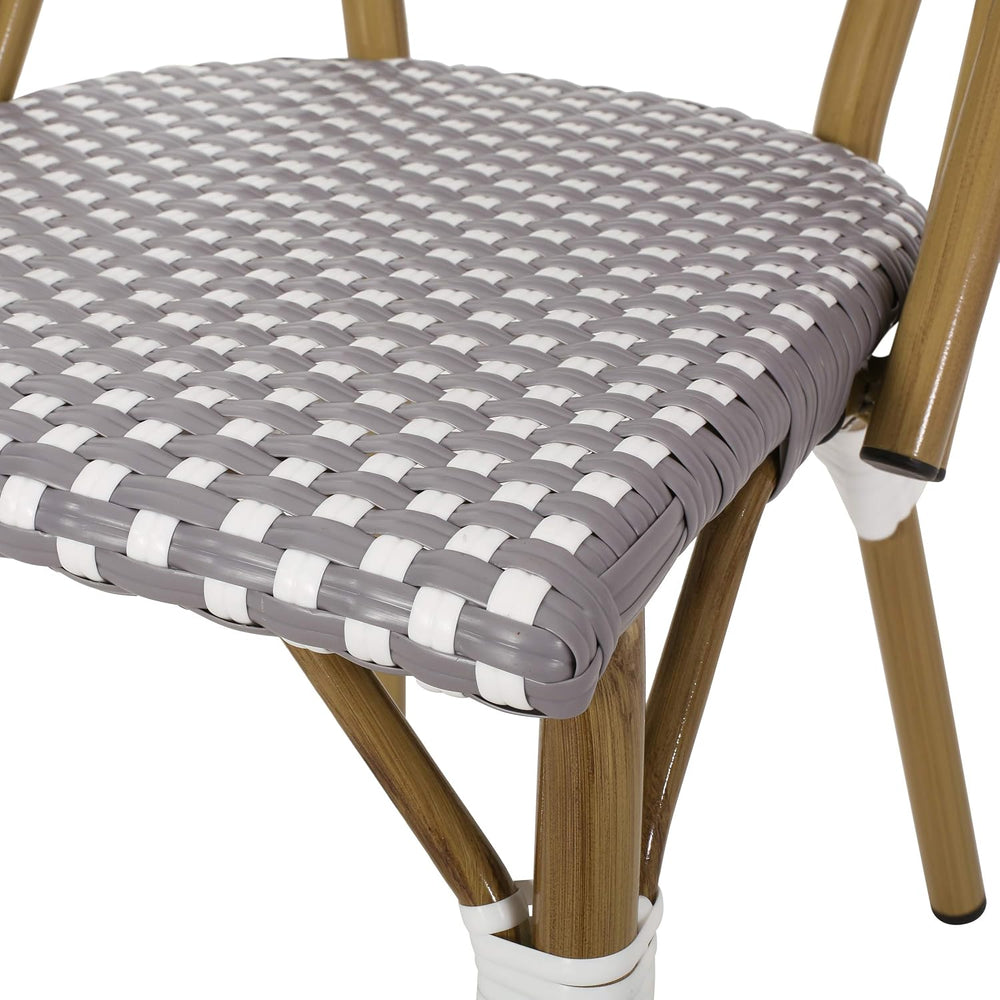 Christopher Knight Home Gwendolyn Outdoor French Bistro Chairs (Set of 2), Gr...