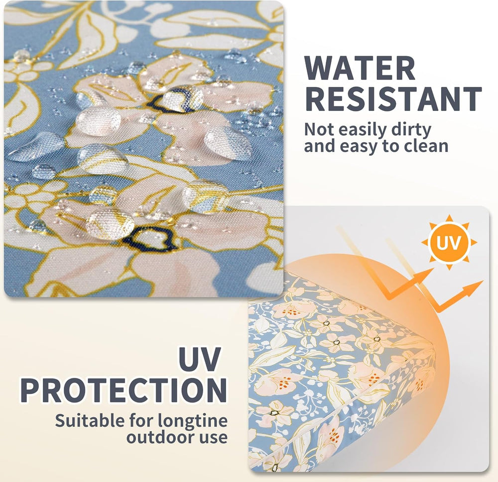 2 Pack Outdoor Chair Cushions 20" X 20" X 4", Waterproof Patio...