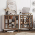 BELLEZE 31" Storage Cabinet-Brown