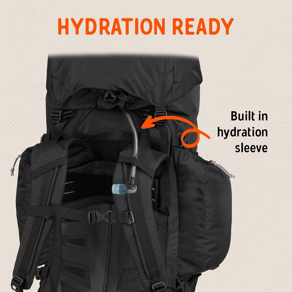 Kelty Coyote 60-105 Liter Internal Frame Backpack - Hiking, Backpacking, Trav...