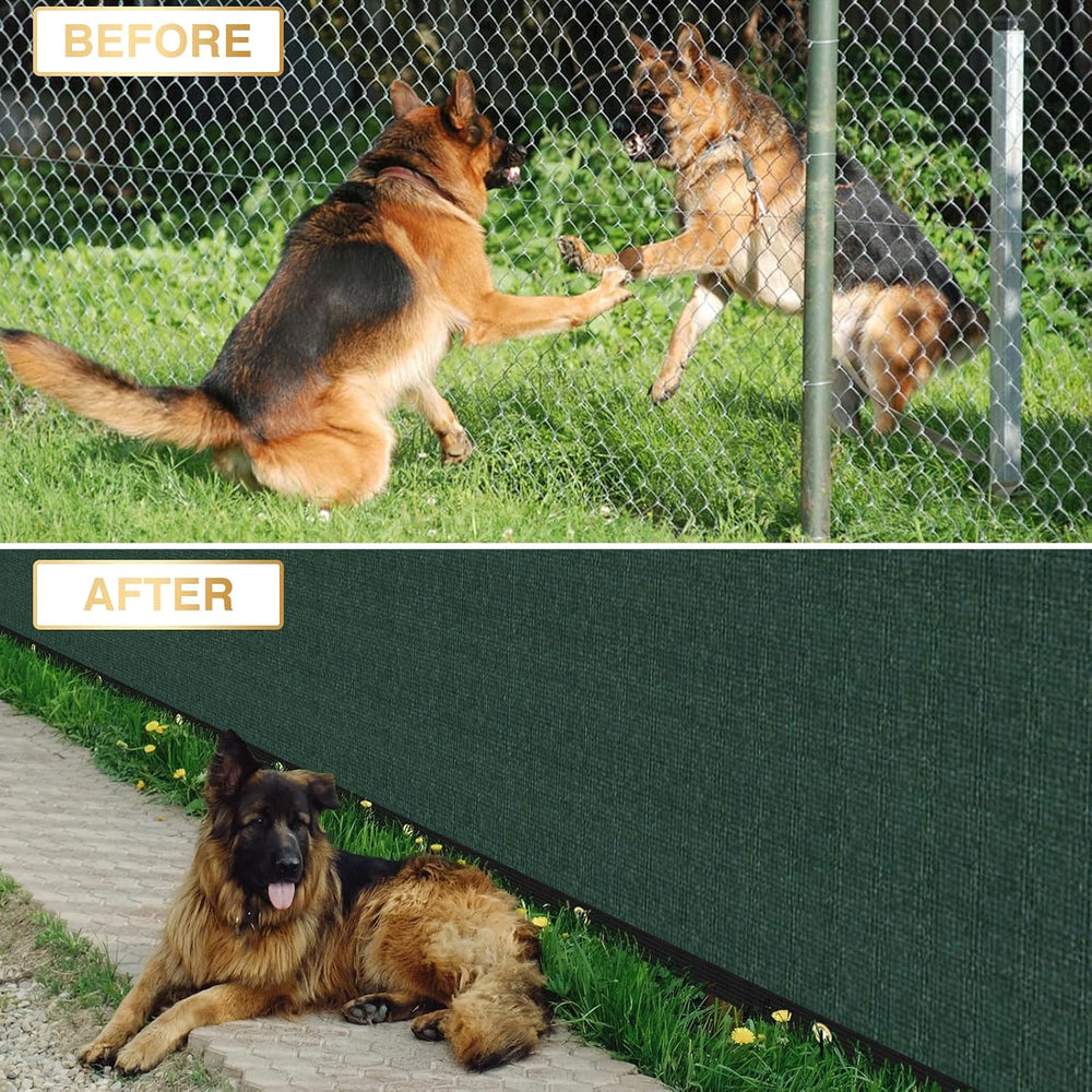 Privacy Fence Screen 5' x 50' Fencing Cover Heavy Duty Mesh Windscree...