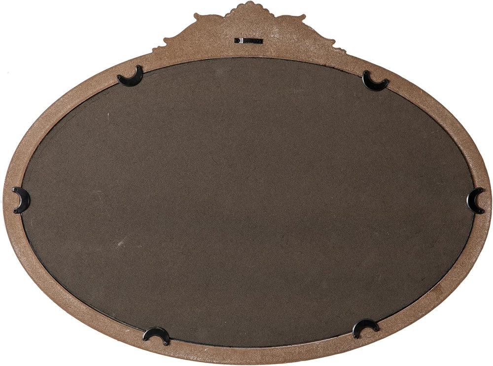 Vintage Oval Bathroom Mirrors for Over Sink 24" X 18"