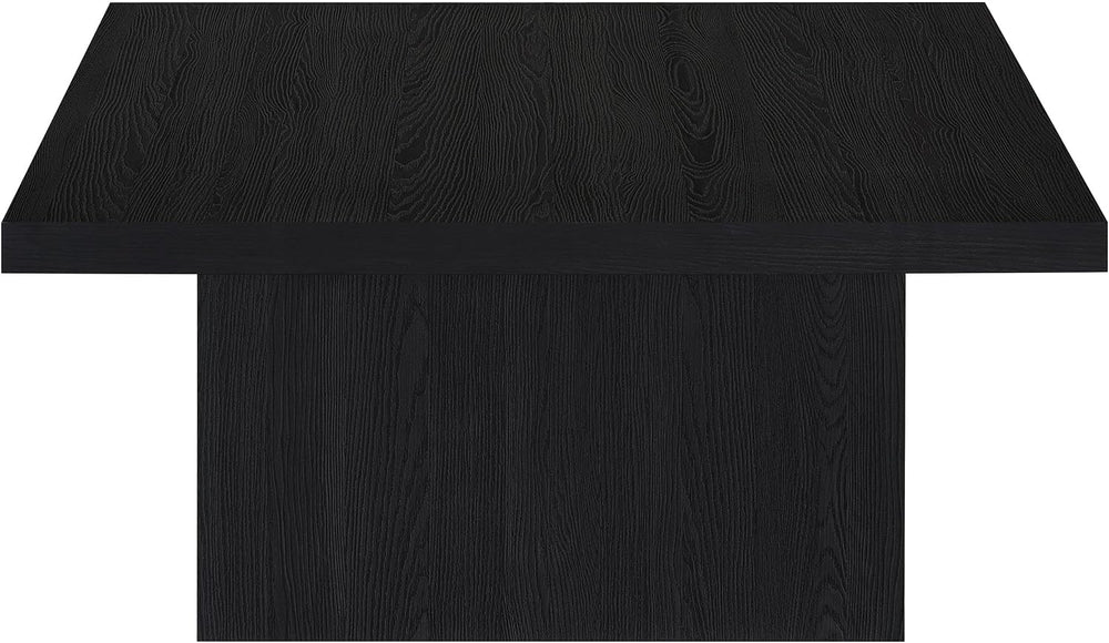 Coaster Devar 35.5-Inch Living Room Square Coffee Table, Black 706408