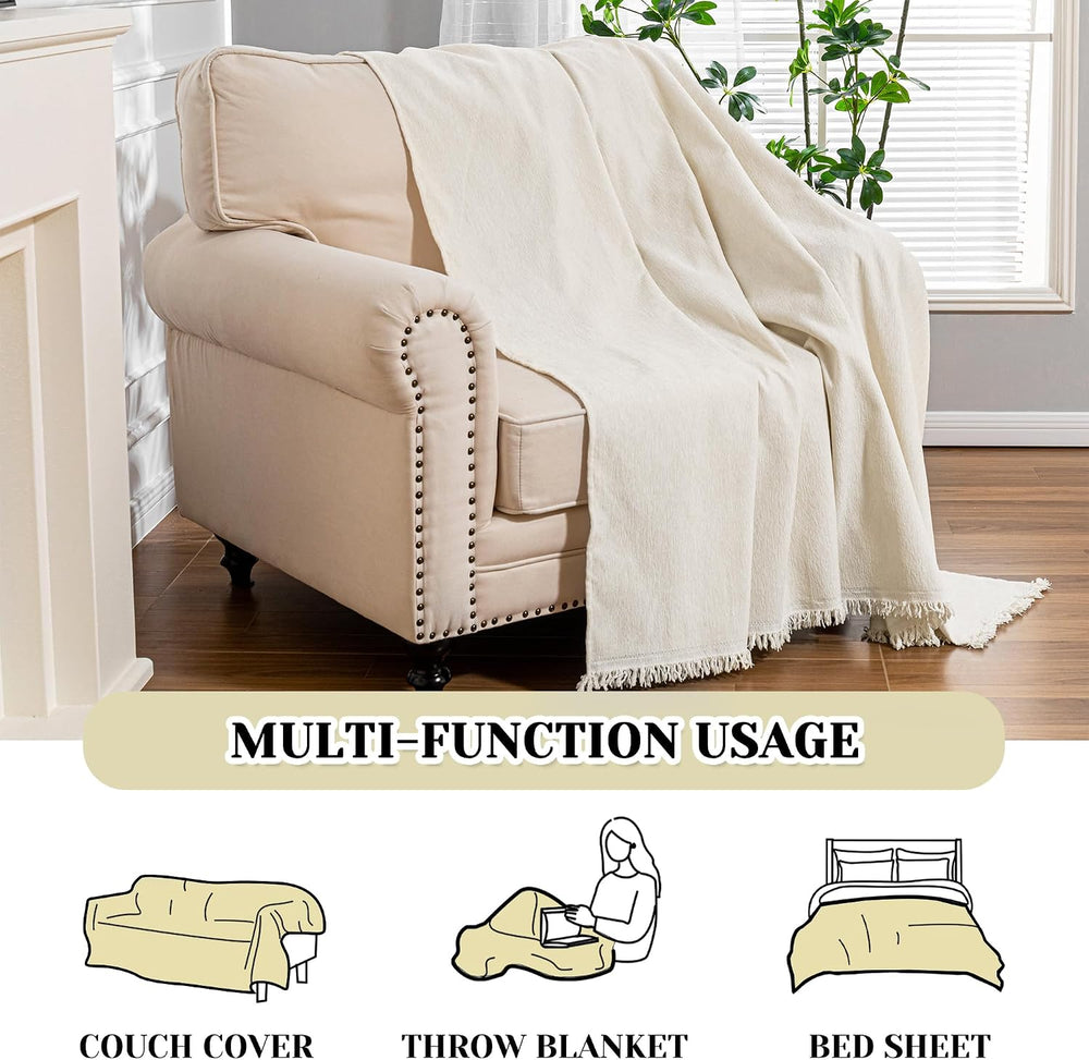 MEETSKY Oversized Chair Cover Washable Armchair Sofa Cover for Dog, Couch Pro...