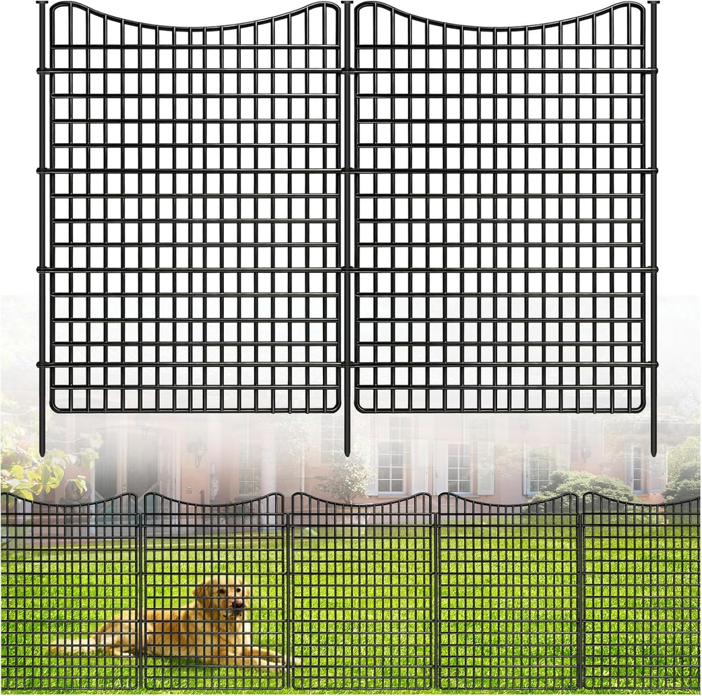 ULIOK 10 Panels No Dig Decorative Garden, Dog Fence Outdoor for Yard, 36in(H)...