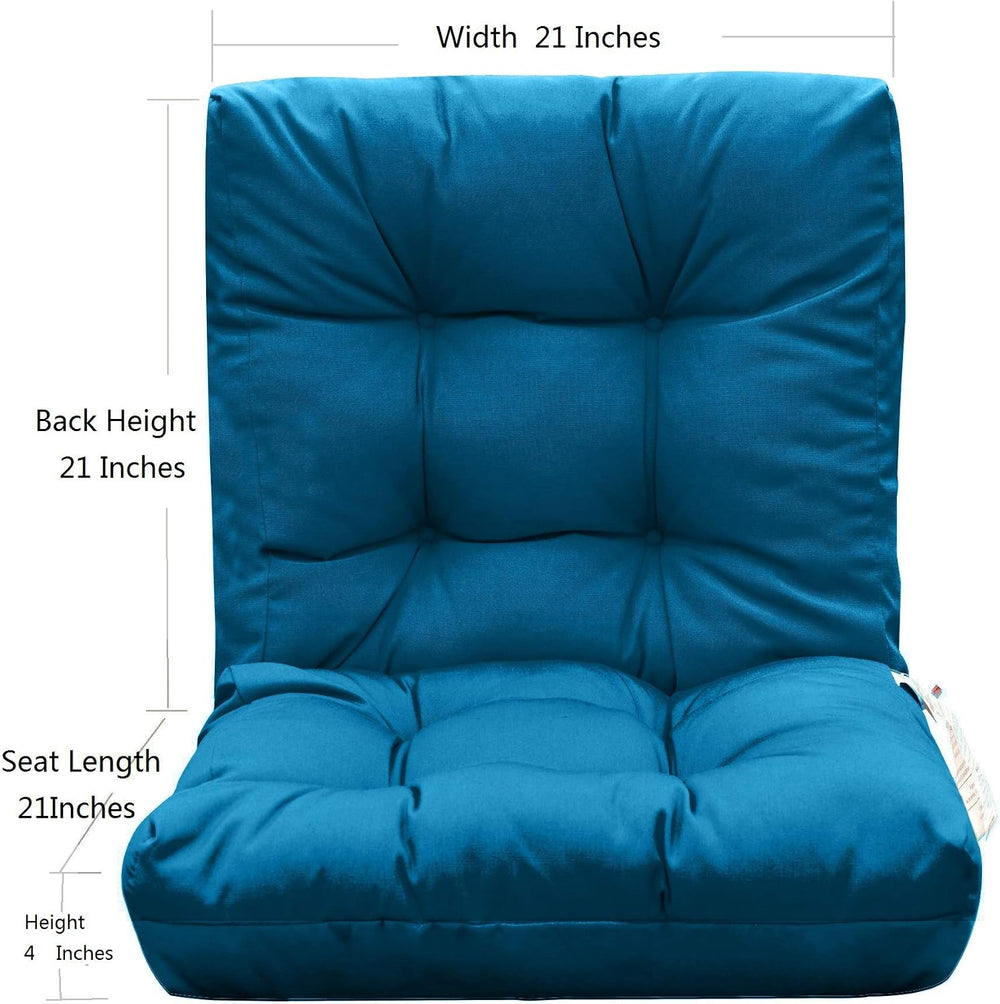 QILLOWAY Outdoor Chair Cushion for Patio Furniture, Waterproof Patio Cushions...