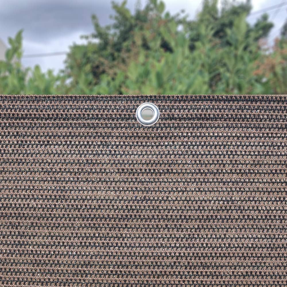 ALION HOME Elegant Privacy Screen Fence Mesh Windscreen for Backyard Deck Pat...