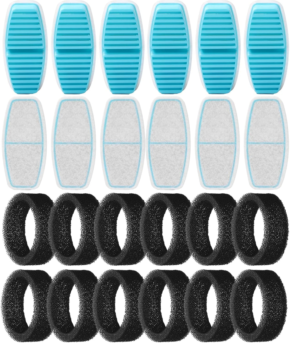 FOFNON Cat Fountain Replacement Filters: 24 Pet Fountain Filter for FOFNON Ca...