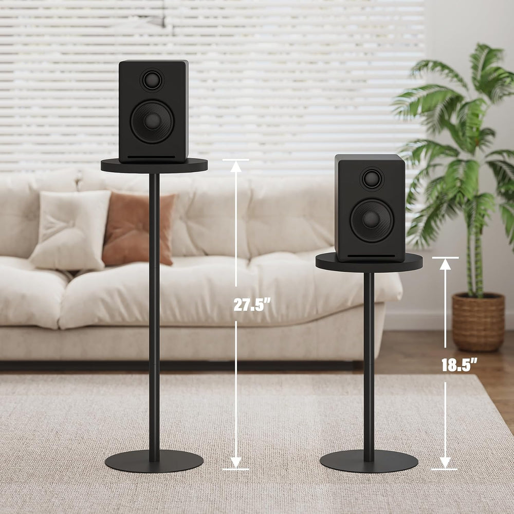 TUTOTAK Tall Round Side Table, Small End Table, Drink Table, Pedestal Table
