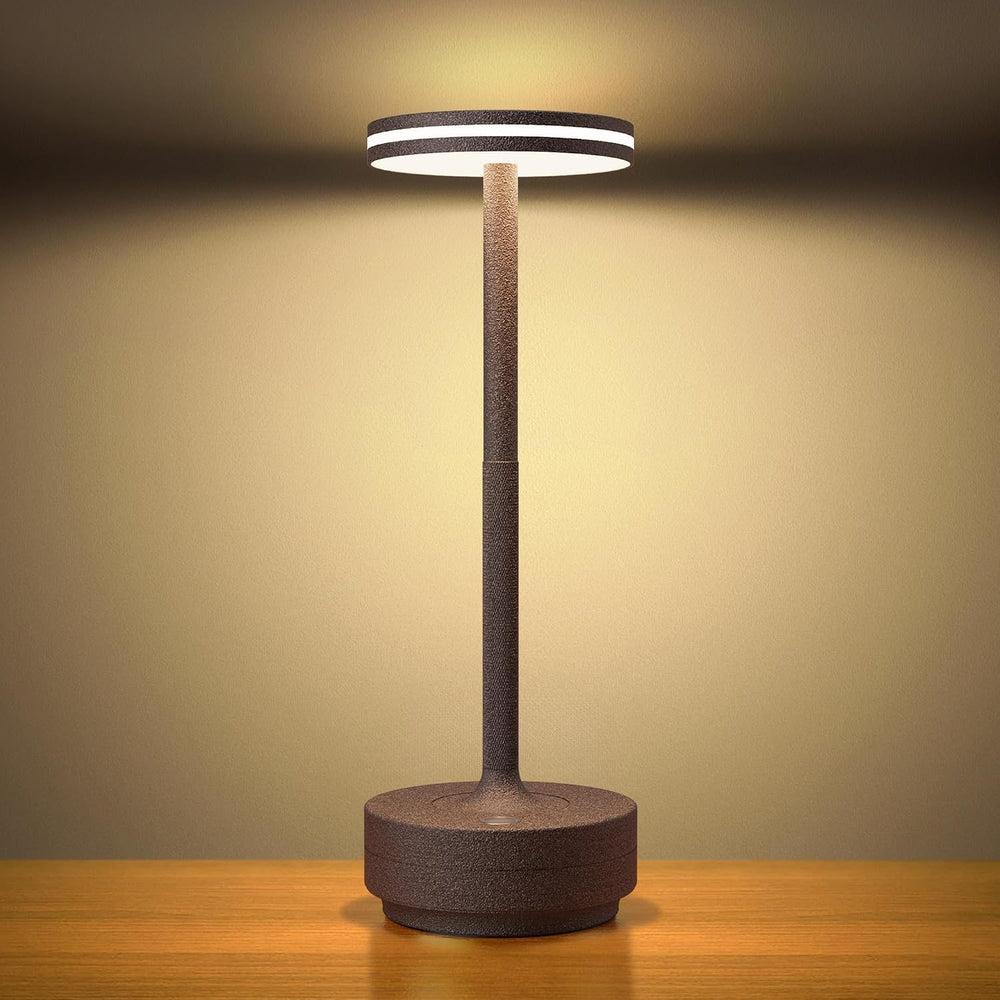 Hapfish Rechargeable Cordless Table Lamps, 5000mAh Battery Operated Lamp