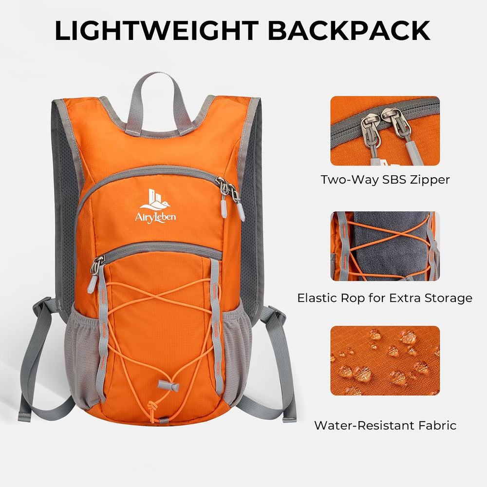 14L Small Hiking Backpack, Packable Travel Daypack for Men Women