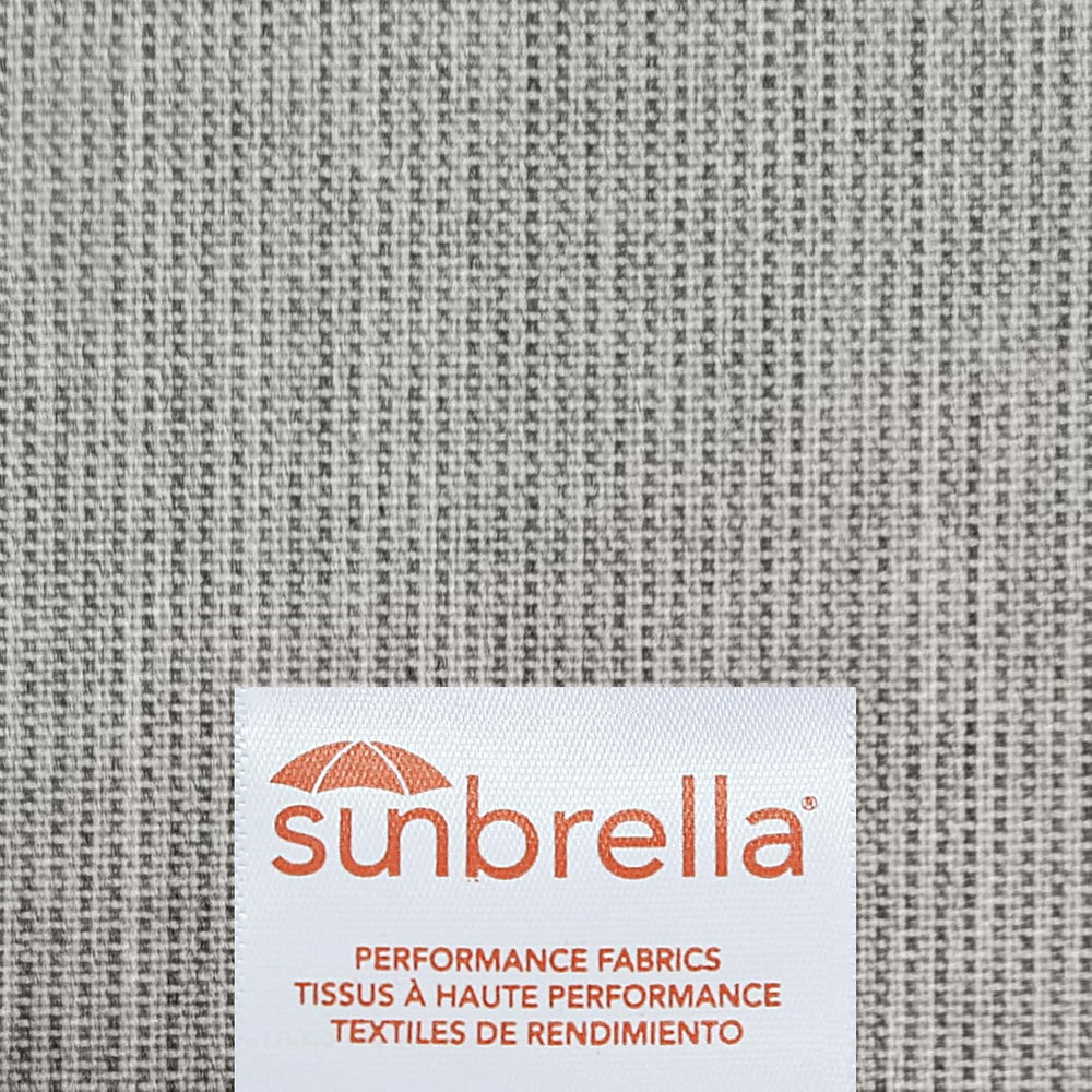 19 x 19 Inch Sunbrella Outdoor Chair Cushions with Tie Straps, Set of 4 Thick...