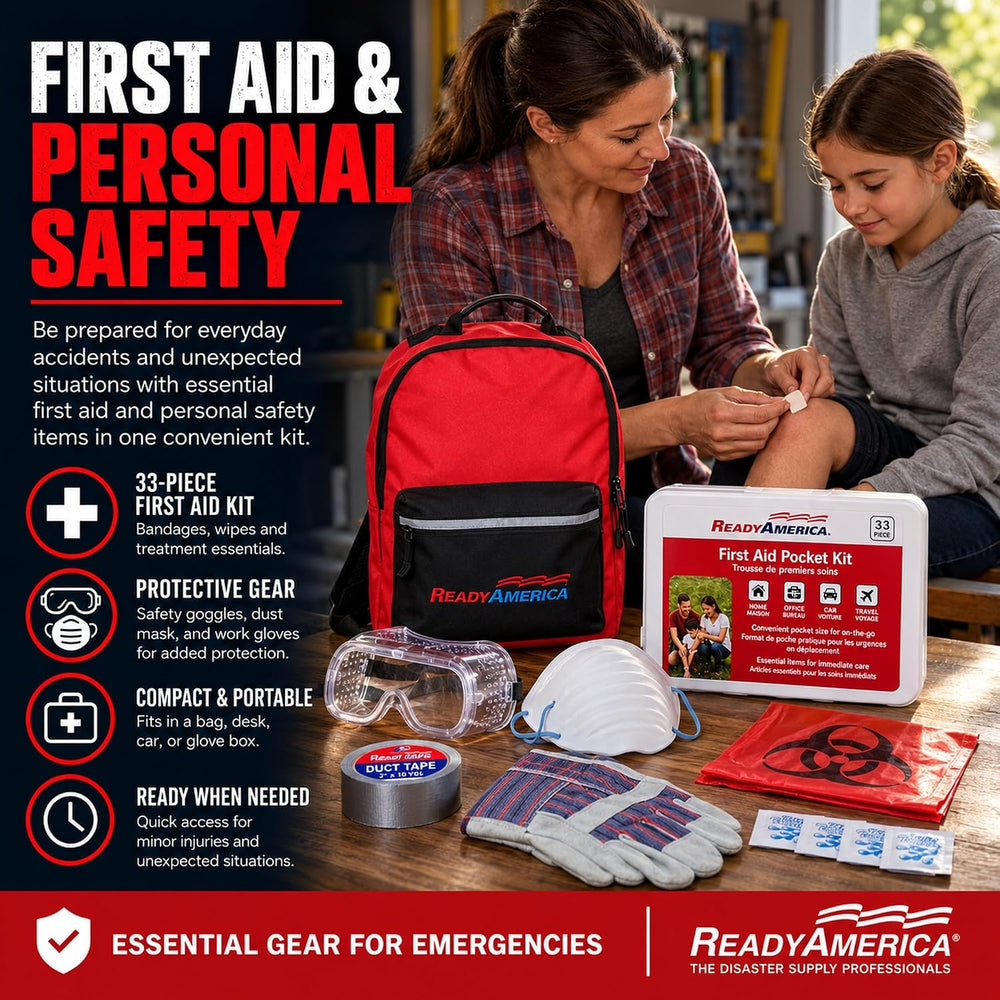 Ready America 70287 Tornado Emergency 2-Person 3-Day Backpack