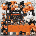 Halloween Birthday Party Decorations, Happy Boo Day Decorations Kit