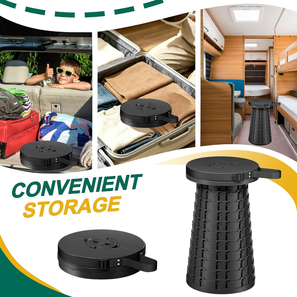 XXXL Collapsible Stool, 21.3" Portable Stool for Adults