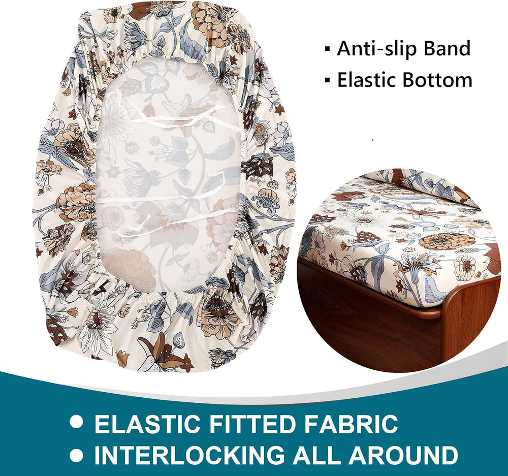 KRFOONN RV Dinette Cushion Covers Stretch Camper Cushions Cover, 06