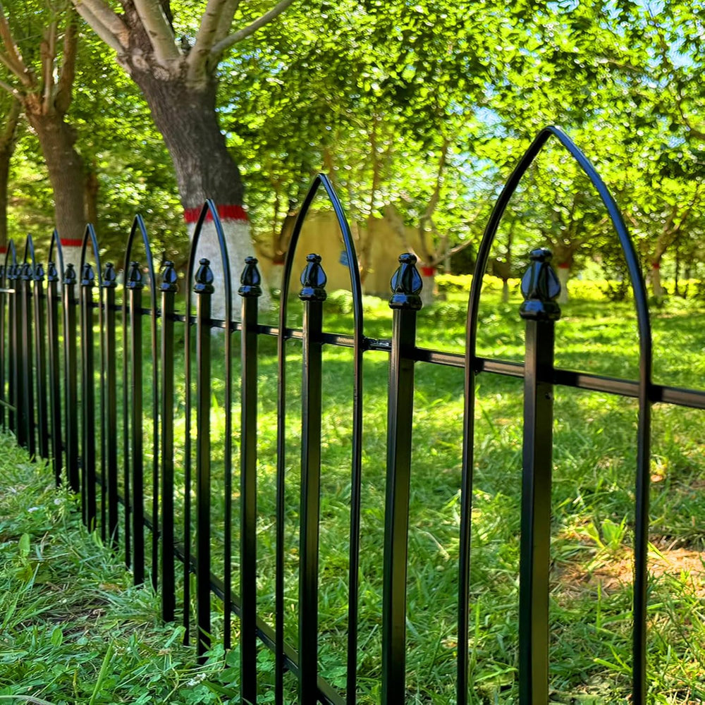 Thealyn Garden Fence 24" H x 24" W (5 Panels, Total 10 ft)