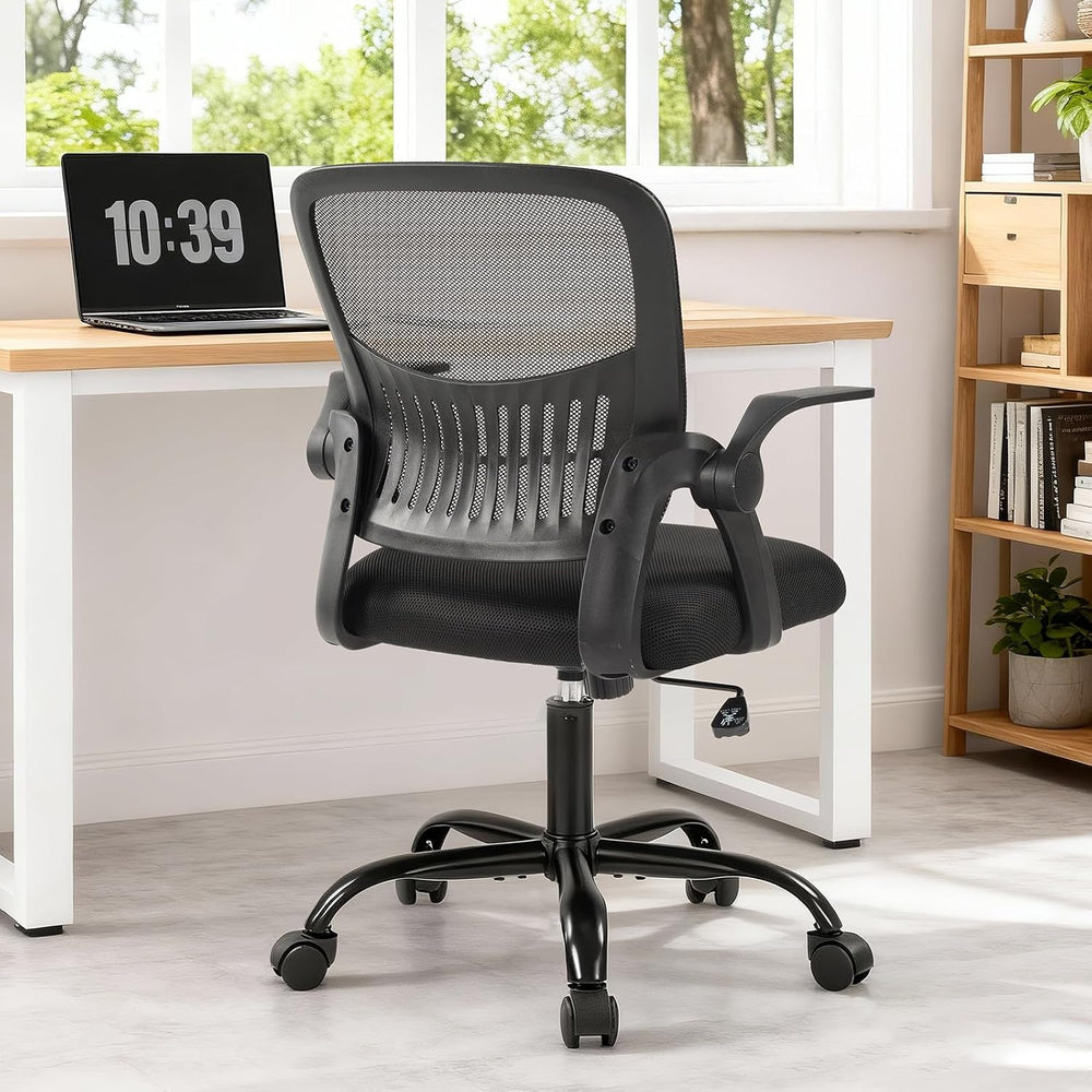 DUMOS Home Office Desk Chair, Computer Lumbar Support Comfy Chair