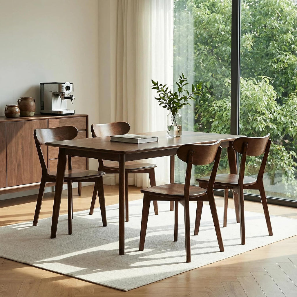 solid wood dining chairs mid century modern chairs on a desk or shelf