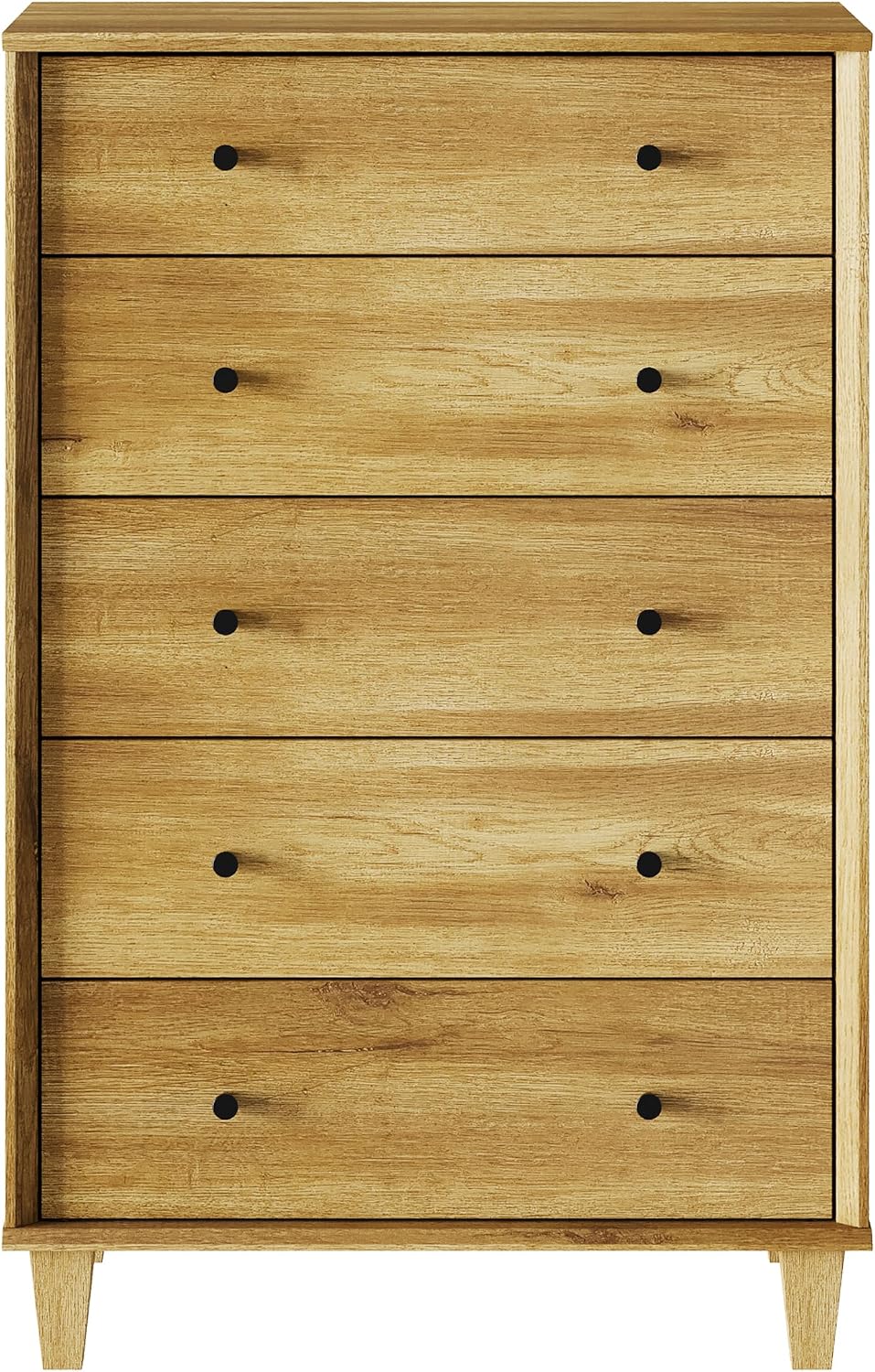 FENSULN Buffet Sideboard Cabinet with Drawer Light Oak