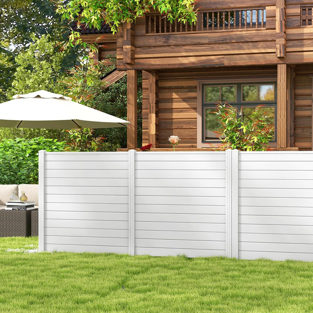 GIANTEX No-Dig Air Conditioner Fence, 4 Panels, 48''W x 48''H...
