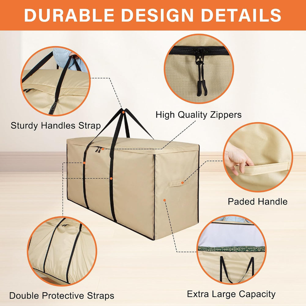 storagebag Patio Cushion Storage Bag, Outdoor Cushion Storage Bag,Waterproof ...