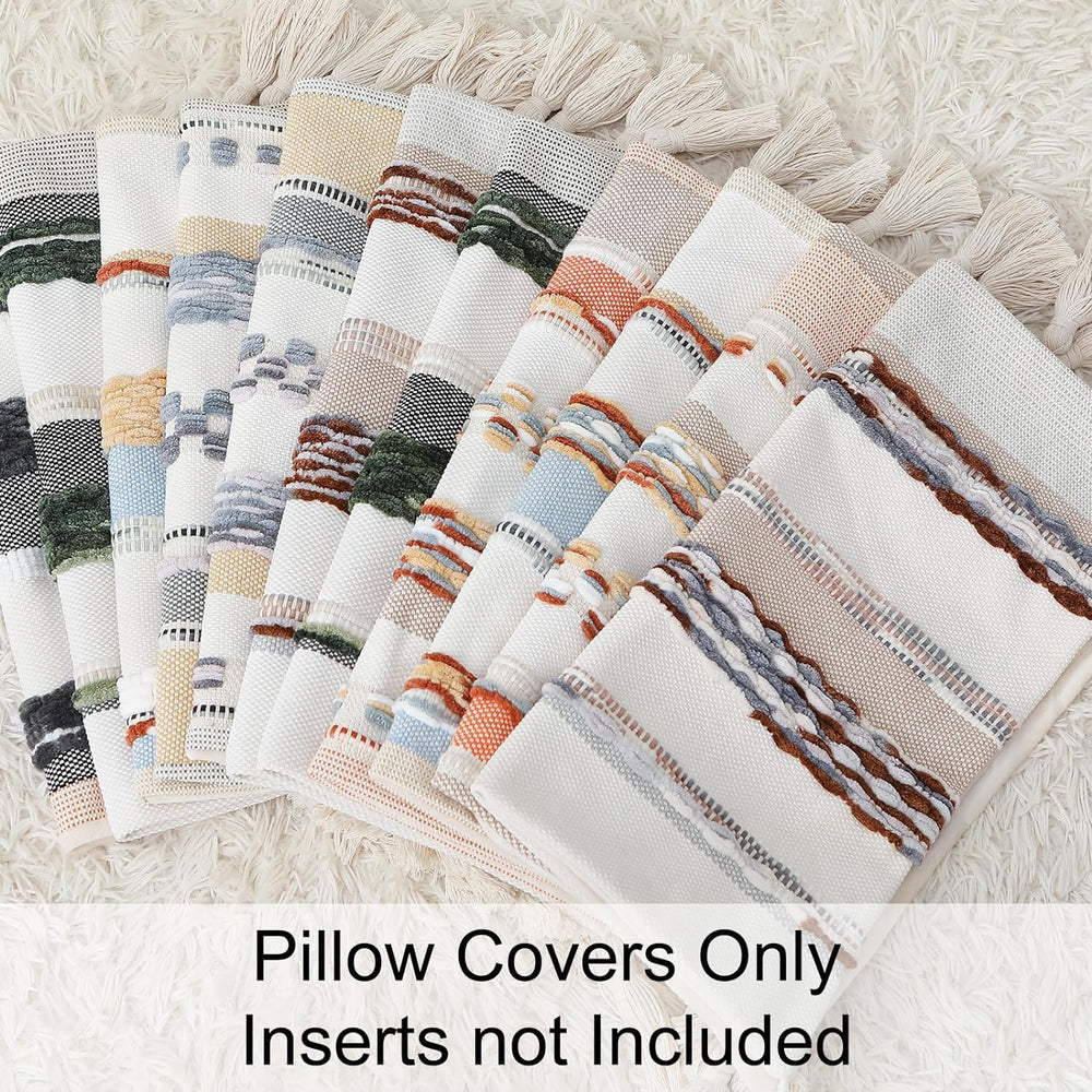 decorUhome Rust Throw Pillow Covers 18x18 Set of 2
