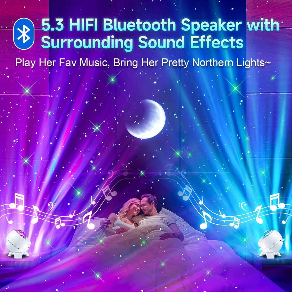 Portable Bluetooth Speaker with Hi-Fi Stereo Sound, Minimalist White Wireless...