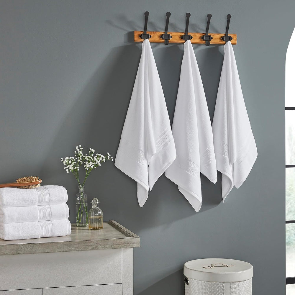 Modern Threads Hotel Collection 6-Pack 100% Ring Spun Cotton, Highly Absorben...