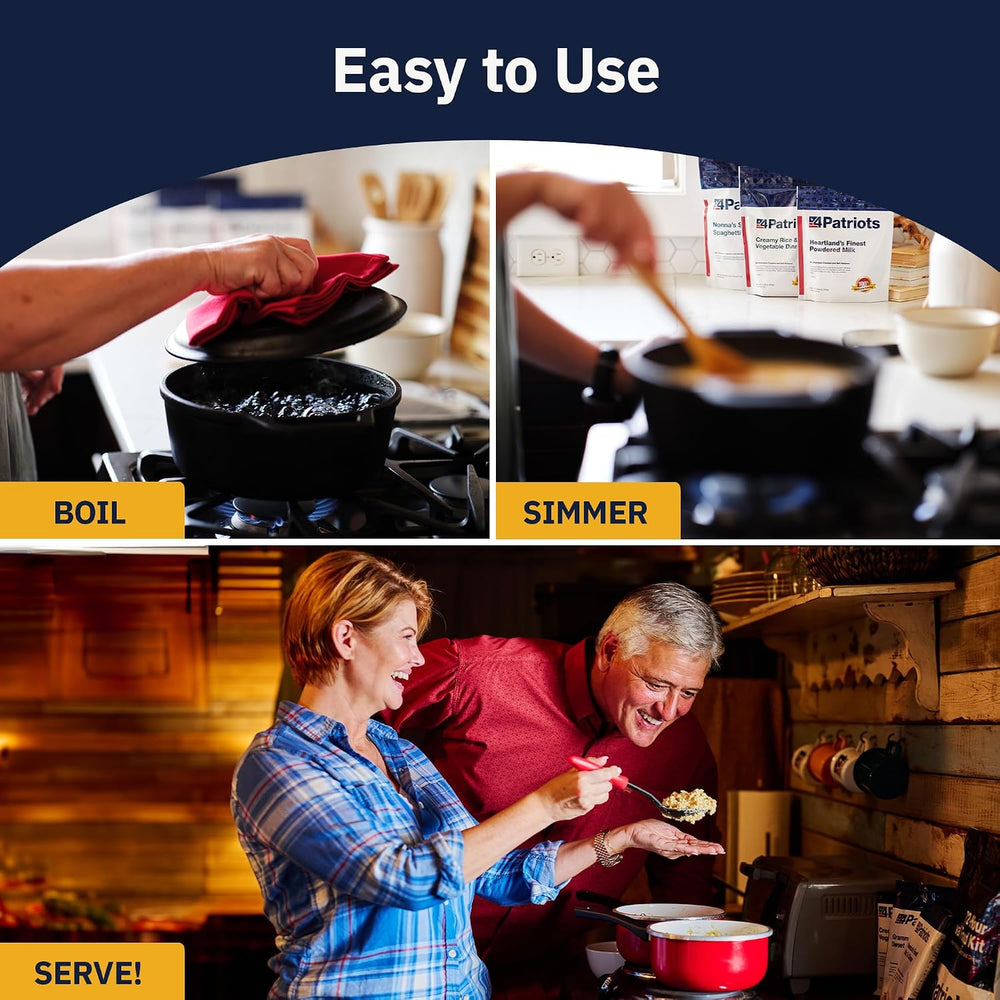 4Patriots 72-Hour Survival Food Kit: Emergency Food Supply Designed to Last 2...