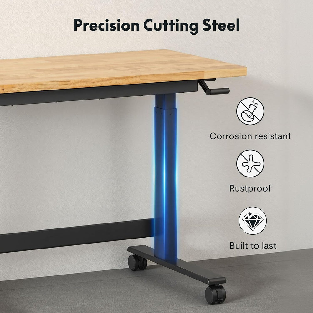 FLEXISPOT Adjustable Workbench, 47.2" x 23.6" Work Table with Hand ...