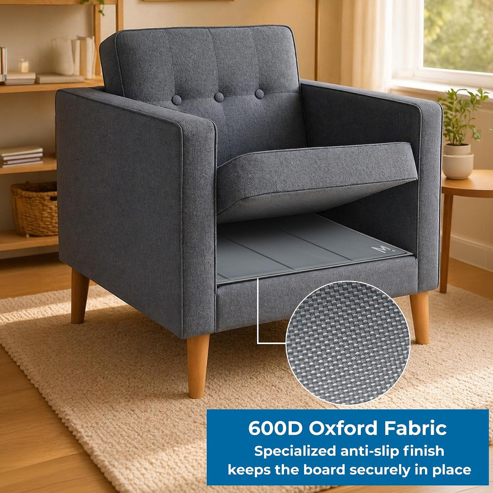 Meliusly Chair Cushion Support Board for Sagging Seat (17x22) 2-Pack