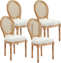 French Country Dining Chairs, Upholstered Dining Chairs Set of 4