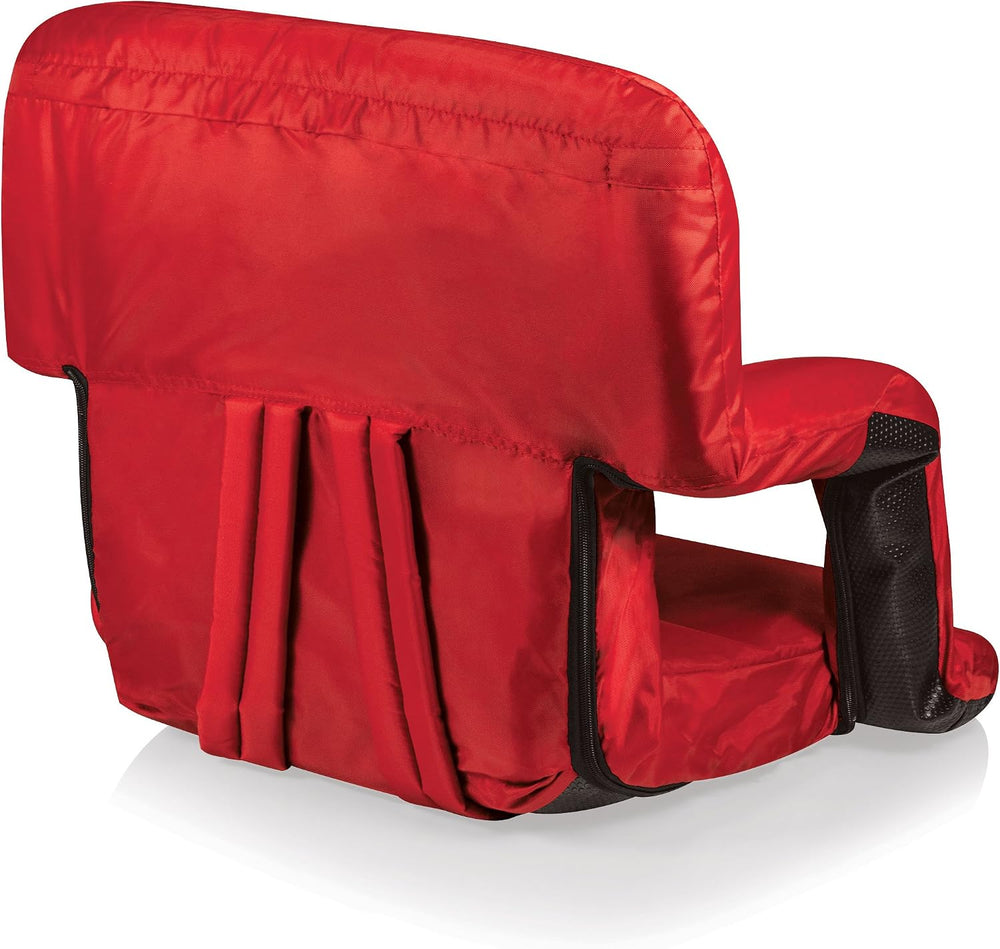 Picnic TIME Ventura Stadium Seat for Bleachers with Back Support - Portable R...