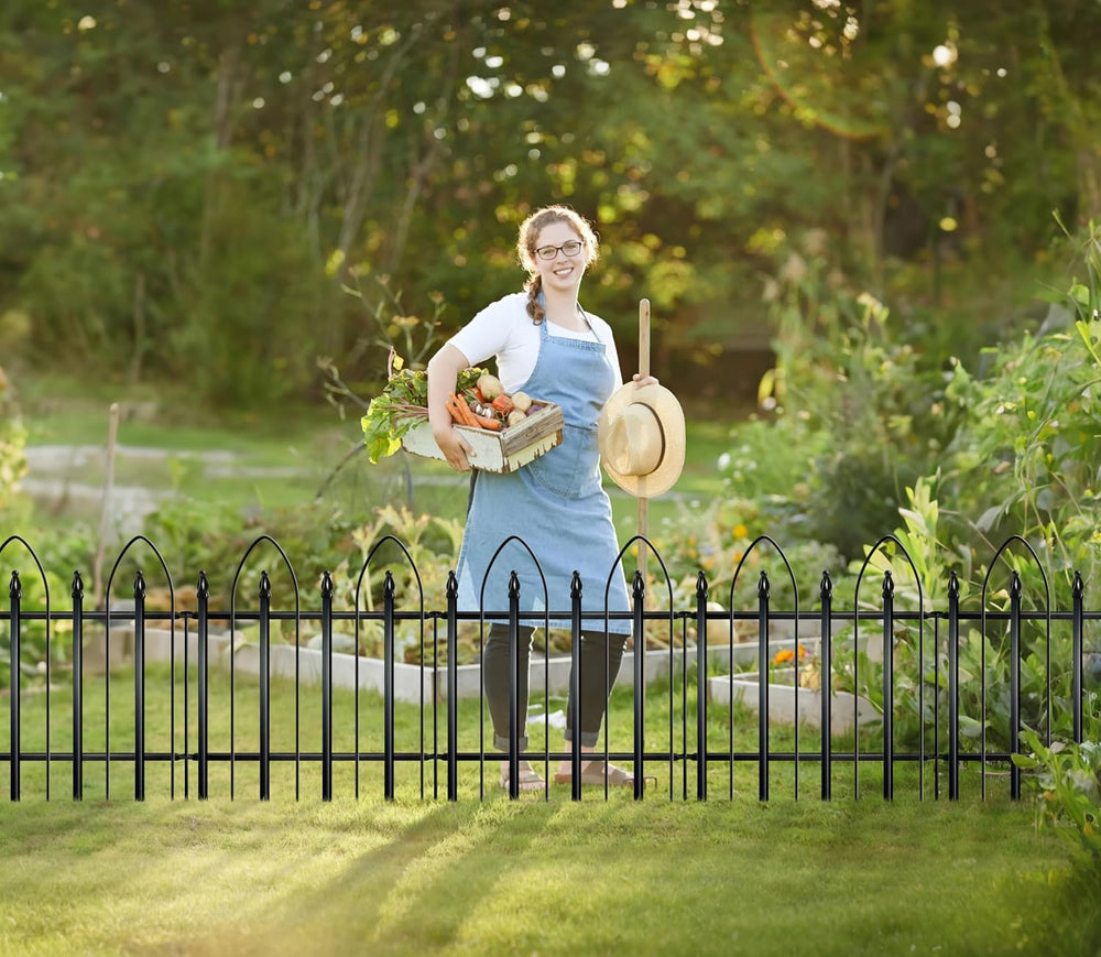 Thealyn Garden Fence 24" H x 24" W (5 Panels, Total 10 ft)