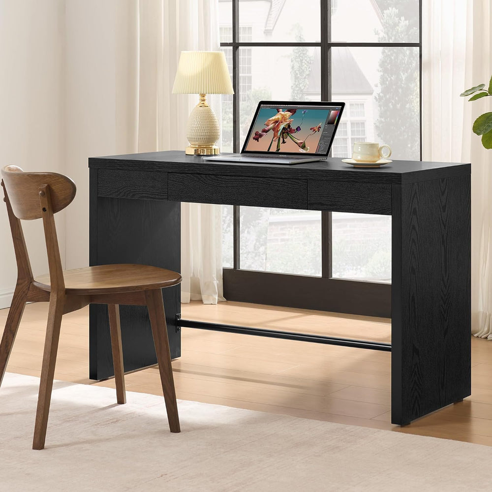 SICOTAS Computer Desk, 47-Inch Home Office Desk Writing Desk with Drawer