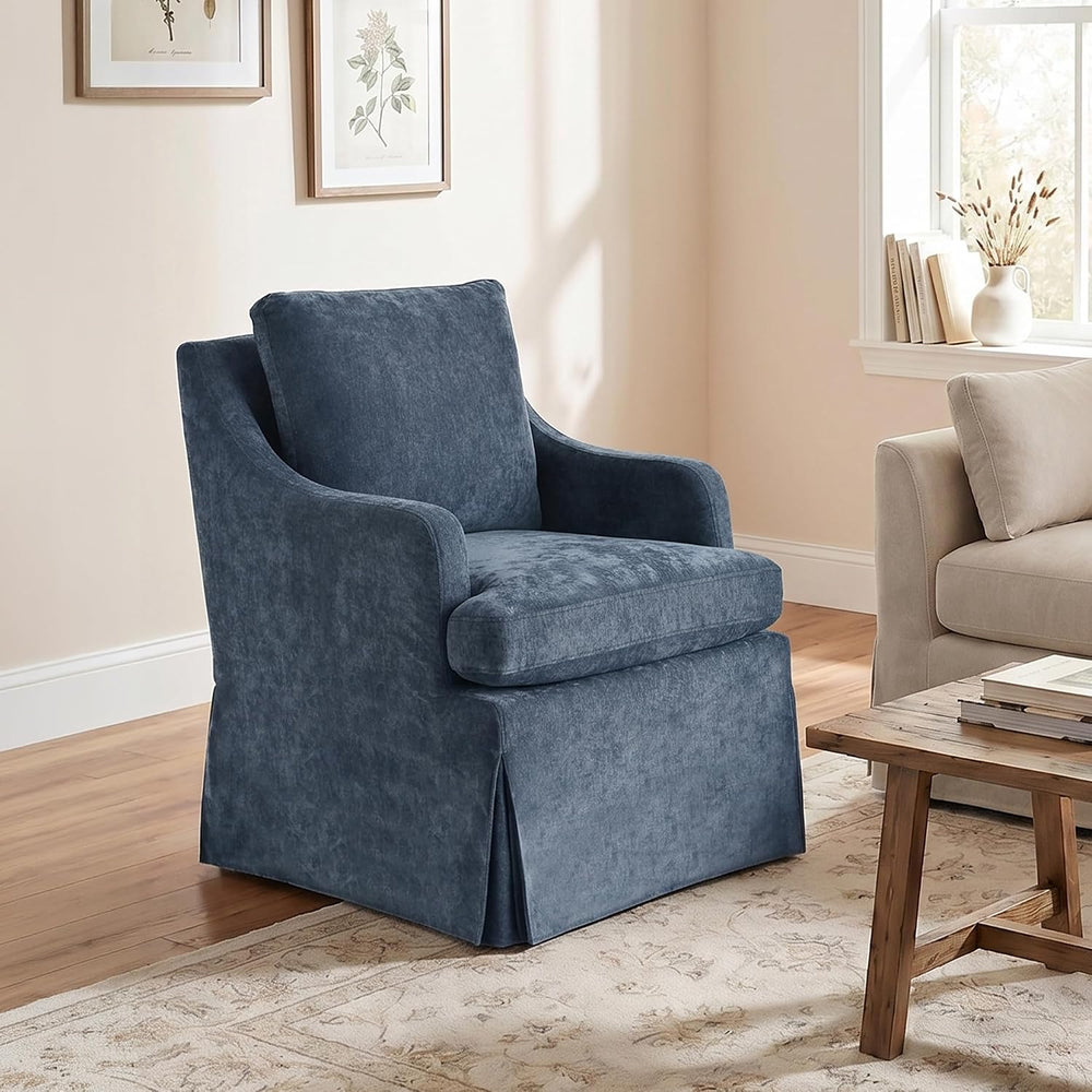 Usaint Upholstered Dining Chairs, Dining Room Chairs with Casters