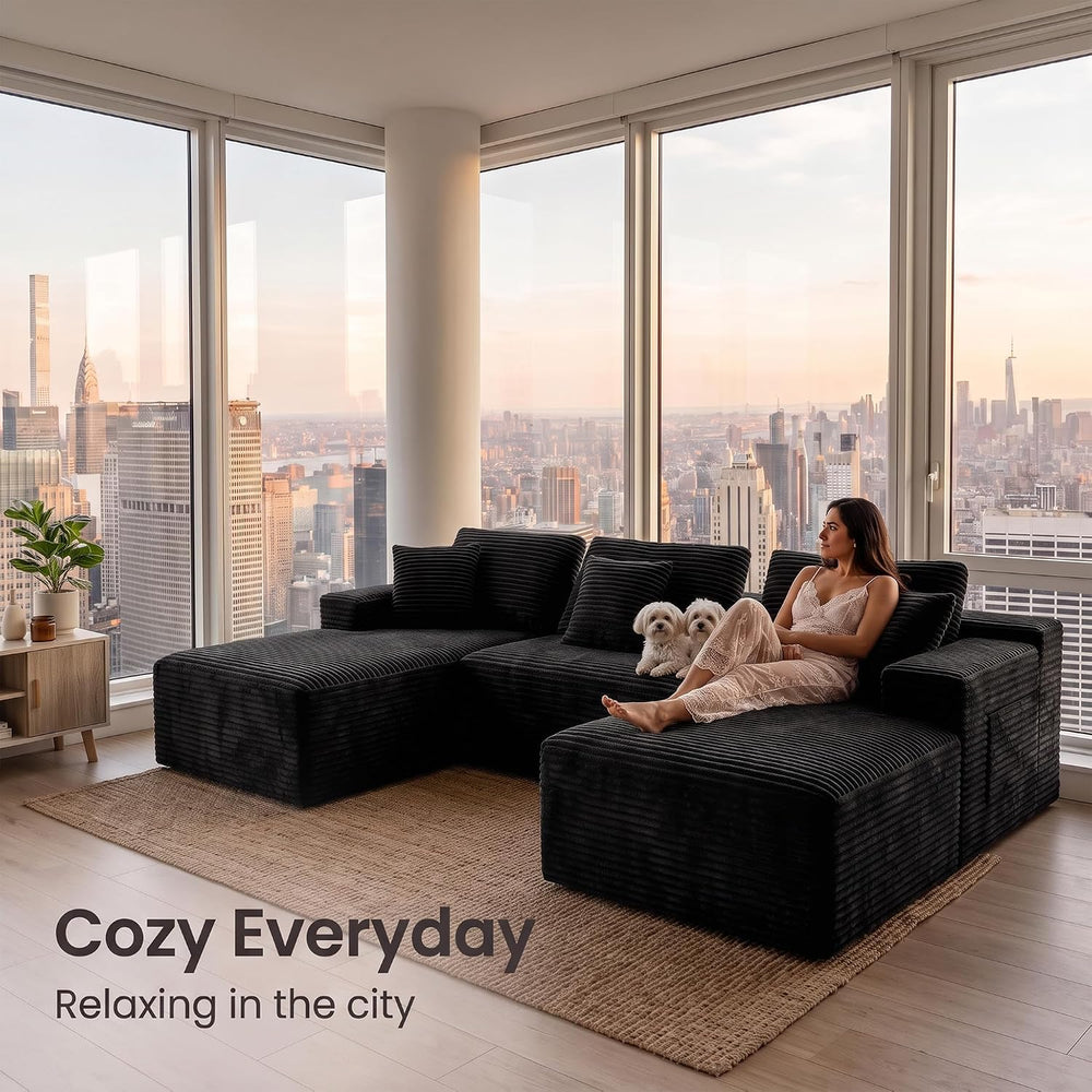 Boneless Couch Modular Sectional Sofa Cloud Couch