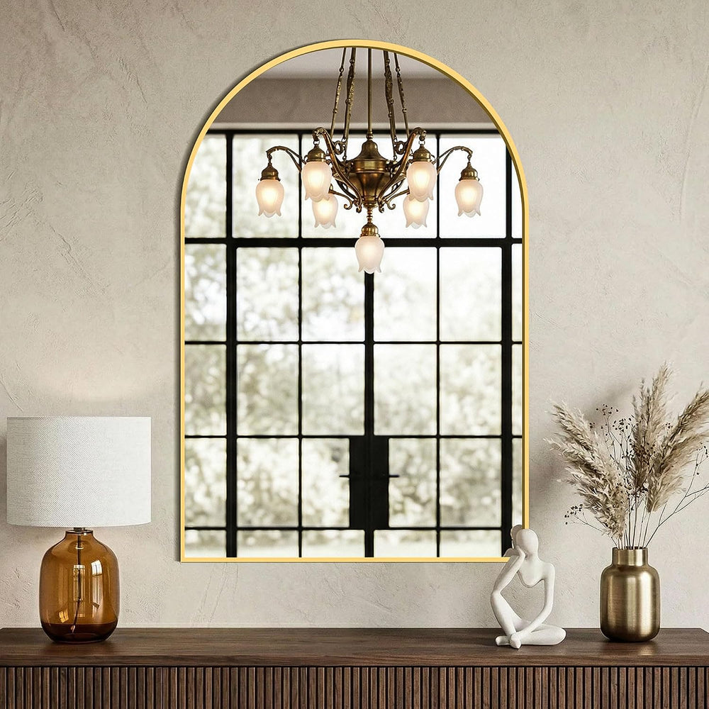 AMOISE Arched Bathroom Mirror for wall, 2 Pack 30"x20" Vanity Mirro...